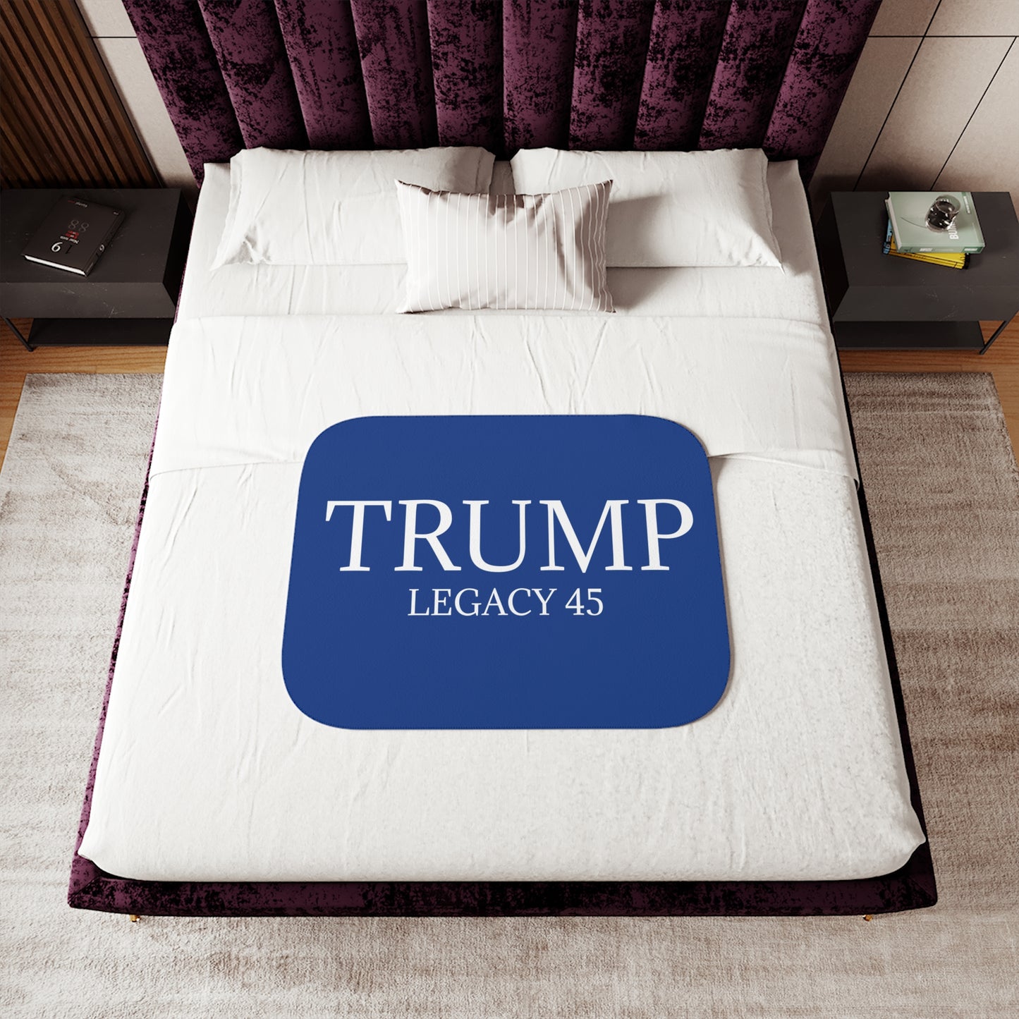 Trump Legacy 45 Sherpa Blanket
