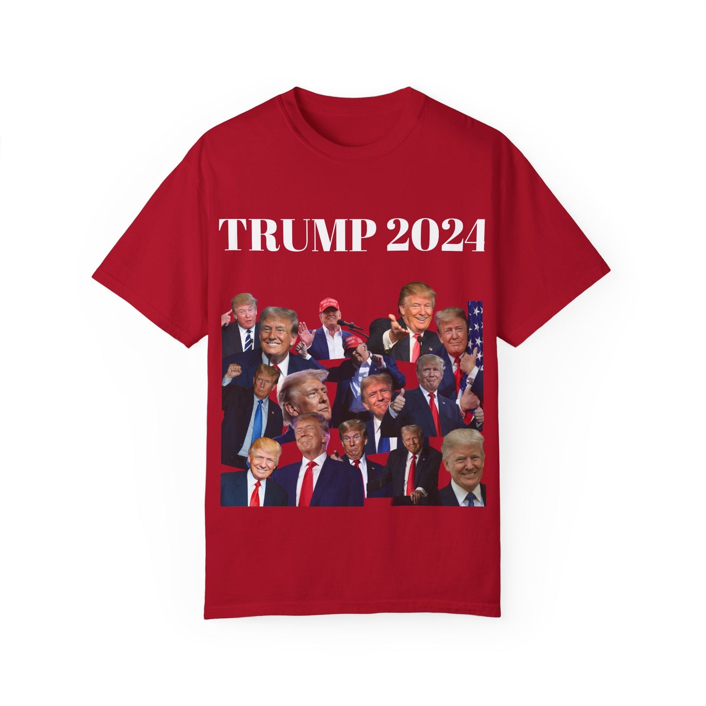 Collage of Victory: Trump 2024 Tee