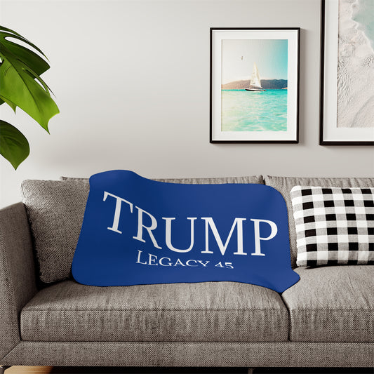 Trump Legacy 45 Sherpa Blanket