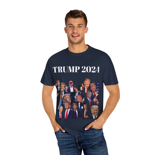 Collage of Victory: Trump 2024 Tee